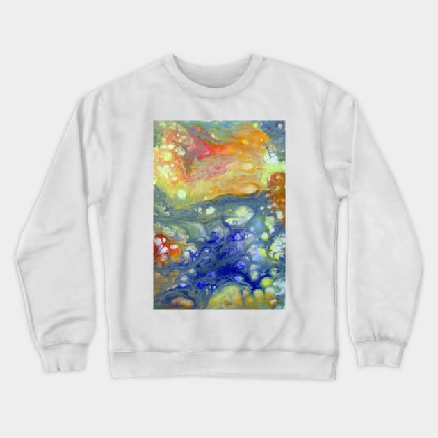 Game color Crewneck Sweatshirt by OLHADARCHUKART